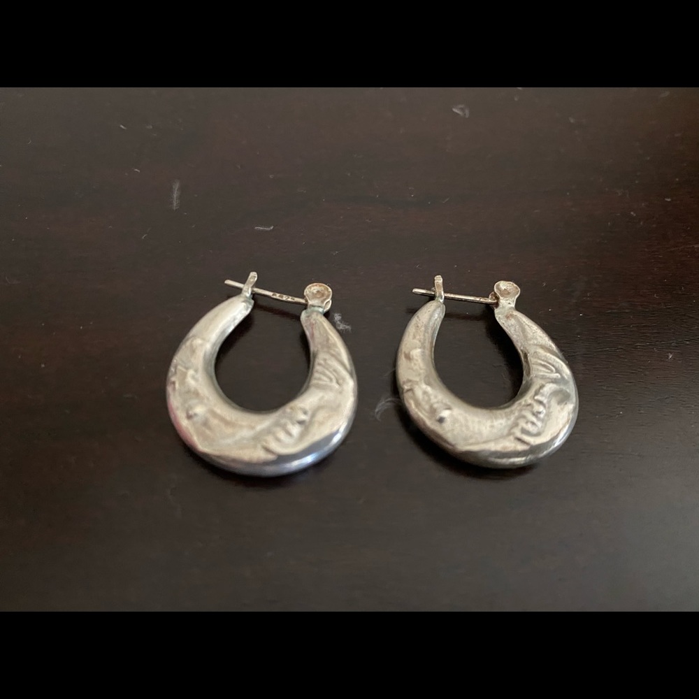 Sterling silver earrings